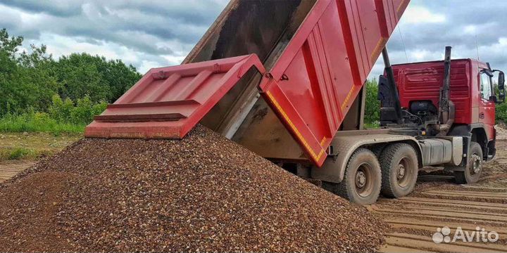 Песчано-гравийная смесь С доставкой