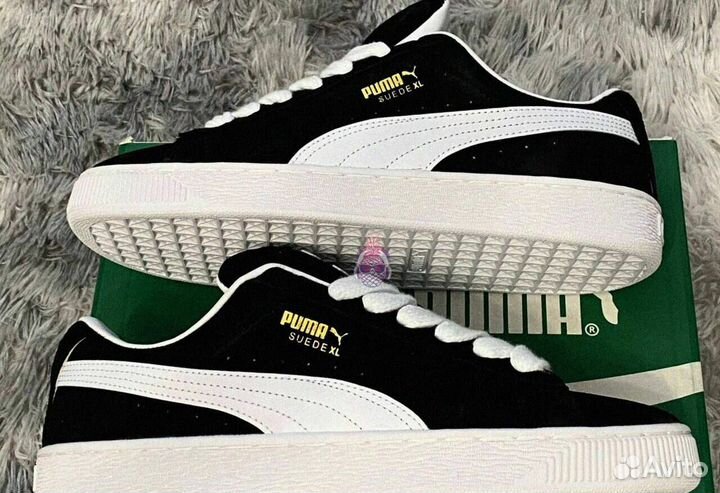 Кроссовки Puma Suede XL black