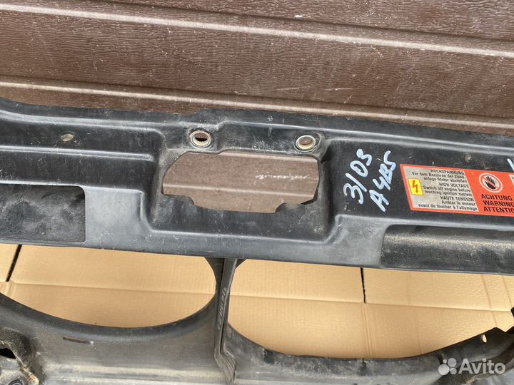 Передняя панель телевизор Audi A4 B5 рестайлинг