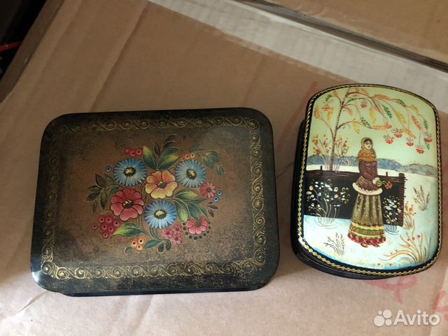 Шкатулка палех купить в Москве | Хобби и отдых | Авито