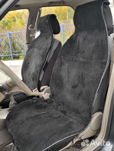 Меховые накидки на сидения авто