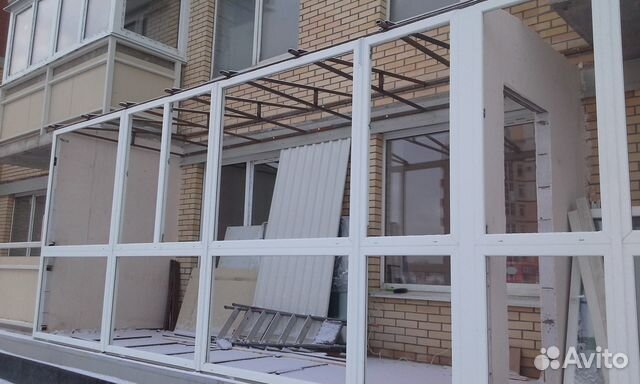 Остекление, обшивка, крыши