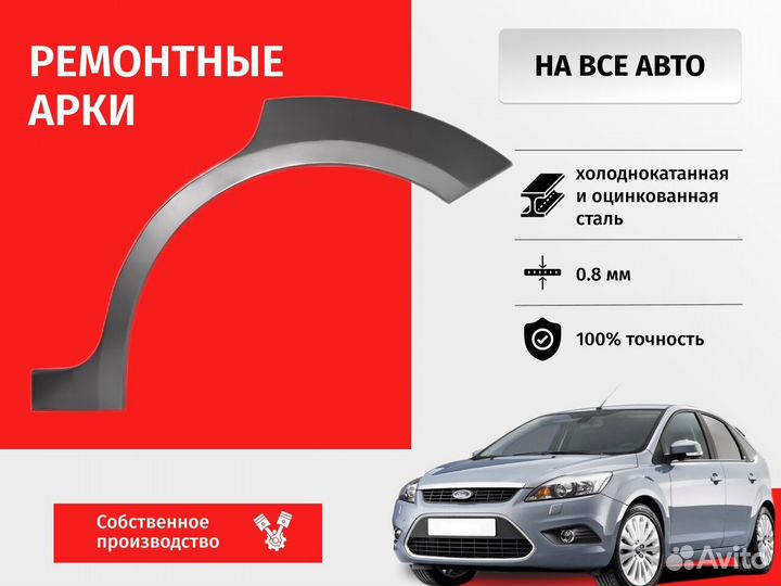 Ремонтная арка Mazda 3 BK