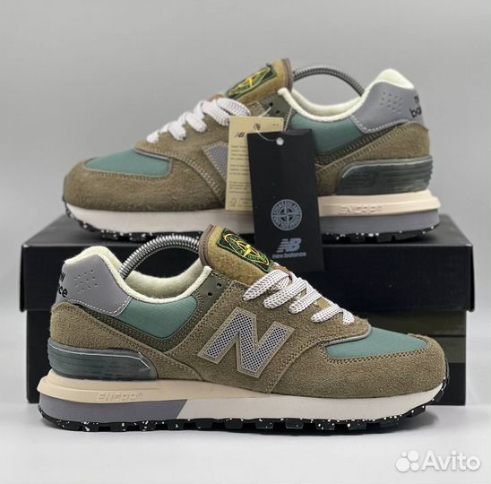 Кроссовки New Balance 574 Stone Island