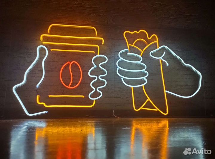Неоновая вывеска
