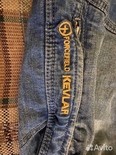 Мото джинсы мужские