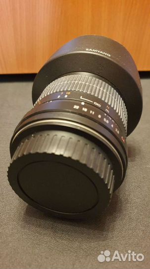 Samyang 14/2.8 ED AS IF UMC б/у для Canon