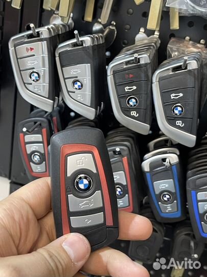 Ключ Bmw F Series (Ключ бмв Ф серии Красный)