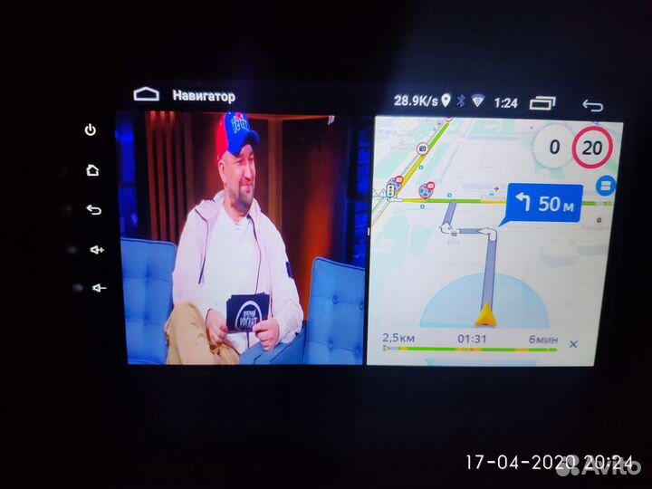 Магнитола на Peugeot Boxer