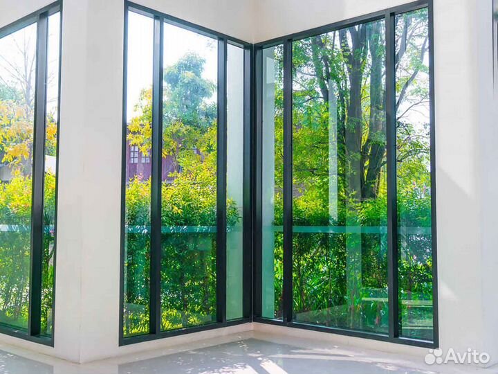 Ремонт окон, стеклопакет обычный RAL91095