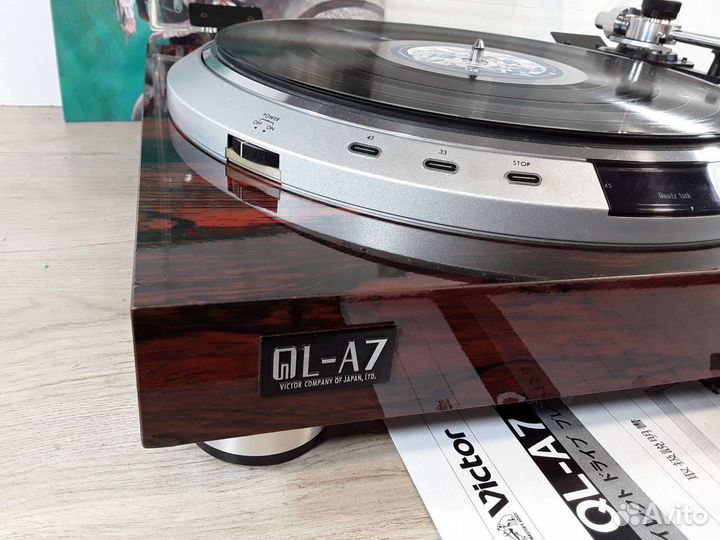 Проигрыватель винила Victor QL-A7. Japan. Идеал