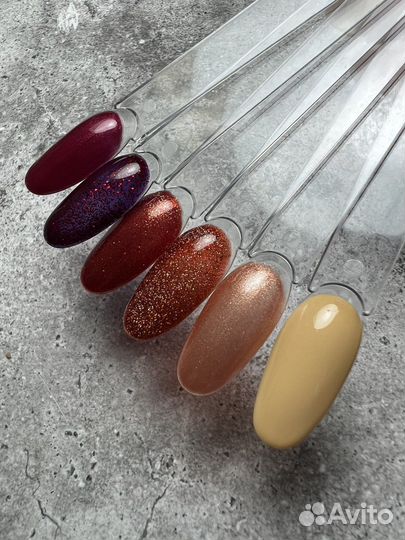 Набор гель лаков бу