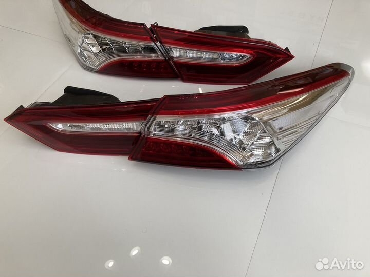 Комплект новых фонарей Toyota Camry (70) - LED