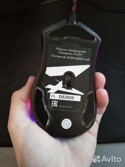 Игровая мышь zet fury