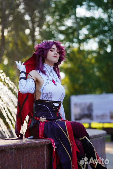 Фулл косплей Розария (Геншин)
