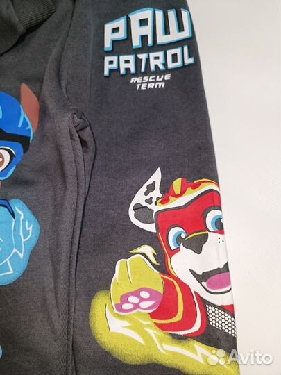 Теплый костюм на флисе для мальчика 98