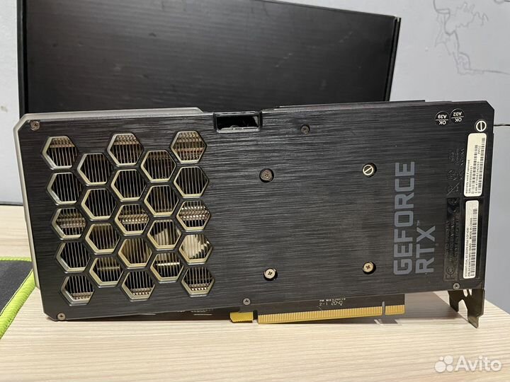 Видеокарта RTX 3060ti 8gb Palit/обмен