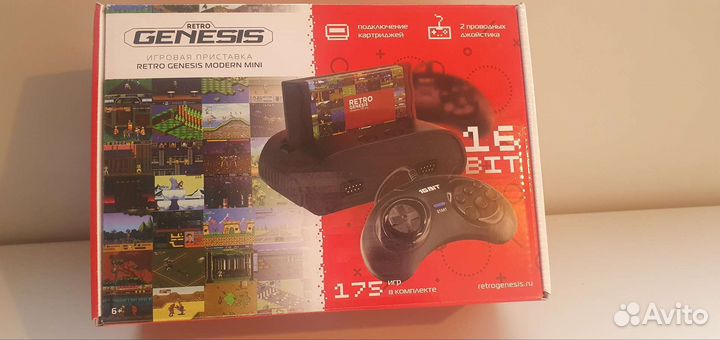 Игровая приставка сега Sega mega drive 2 новая