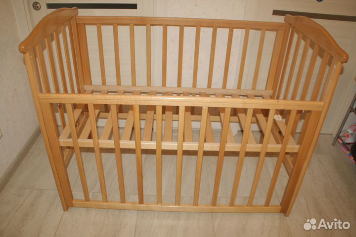 Детская кроватка Лель Лютик + матрас Plitex