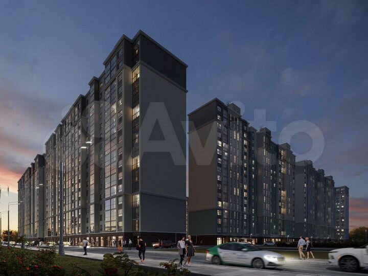 1-к. квартира, 46,7 м², 5/12 эт.