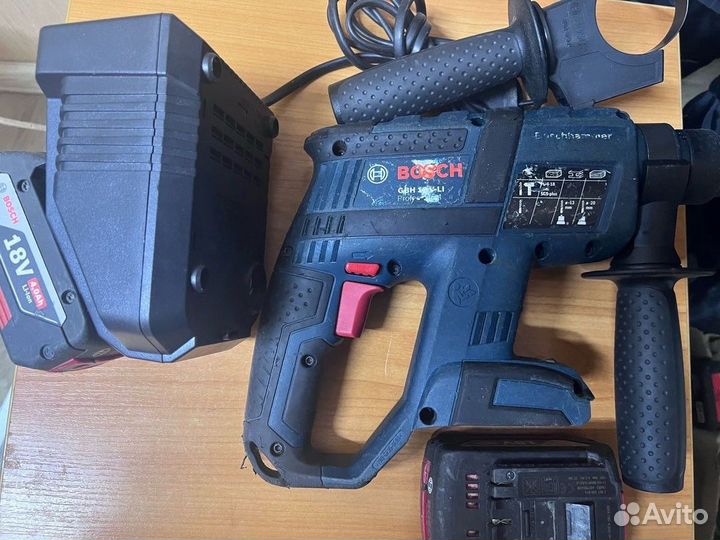 Перфоратор аккум. bosch GBH 18 V-LI + 2акб + з/у