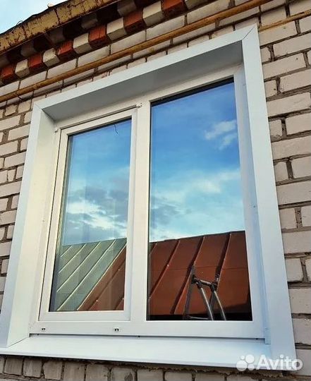 Окна пластиковые с отделкой