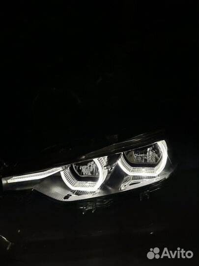 Комплект правая левая фара LED Black BMW F30 Ф30