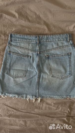 Джинсовая юбка Bershka