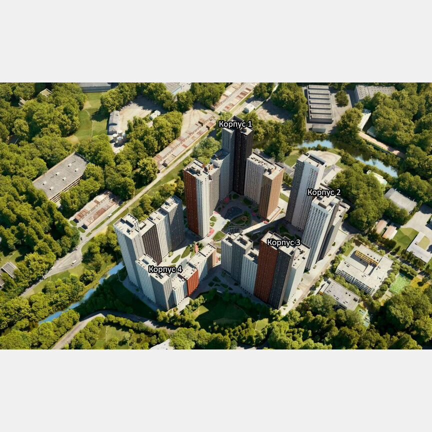 2-к. квартира, 56,6 м², 12/43 эт.