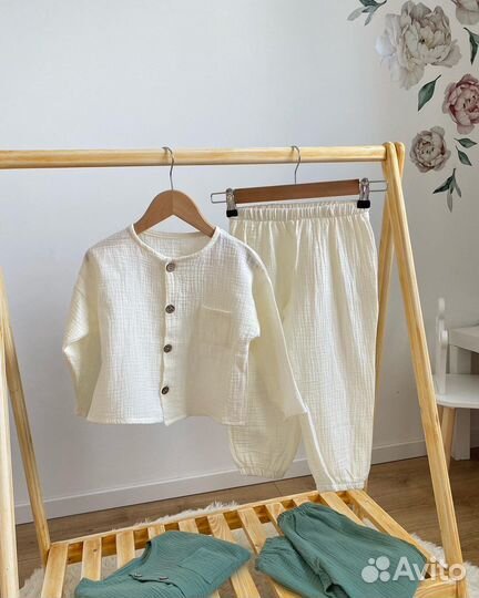 Муслиновый костюм 98-116