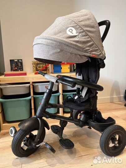 Велосипед qplay Rito с рукояткой