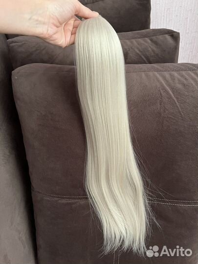 Волосы для наращивания 65 см блонд