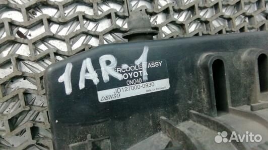 Радиатор интеркуллера toyota urban cruiser (1AR01K