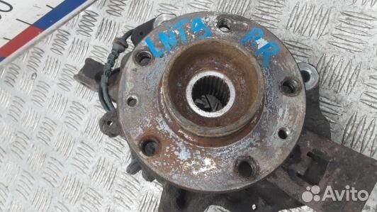 Ступица передняя правая renault megane 3 (LNT09N90