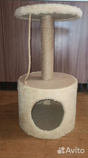 Когтеточка домик для кошки