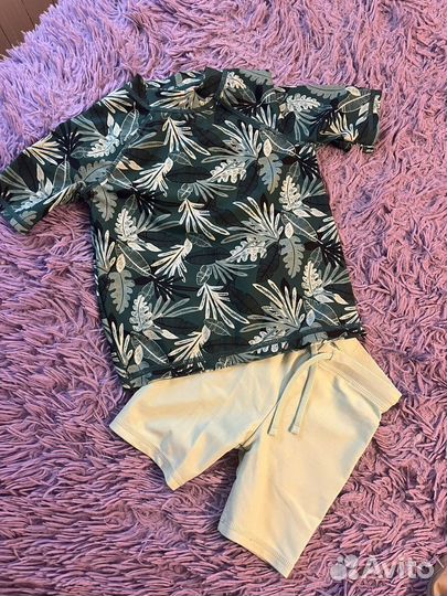 Плавательный костюм 86 92 и сабо 24 25