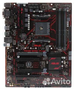 Материнская плата asus B350 plus