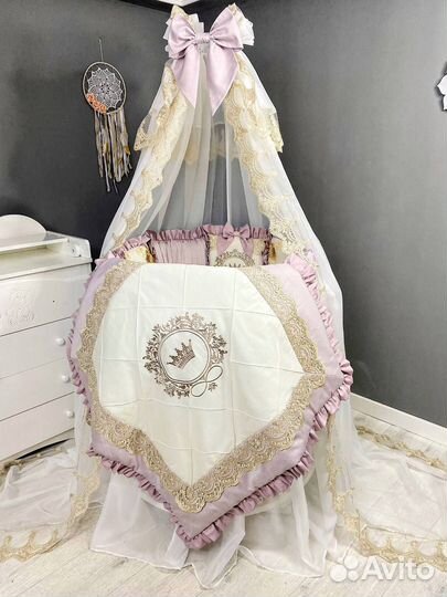 Бортики в кроватку