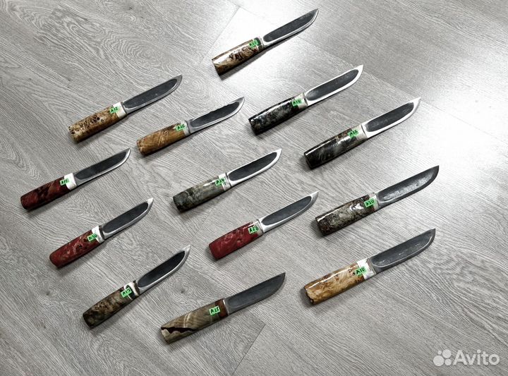 Нож якутский Кованный 110х18ш