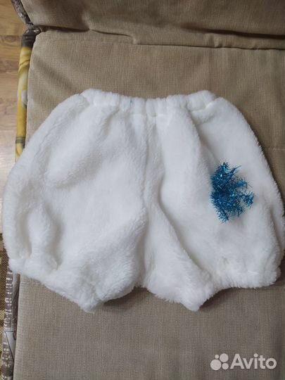 Костюм новогодний снеговика