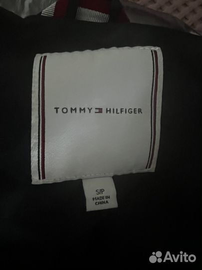 Пуховик женский tommi hilfiger