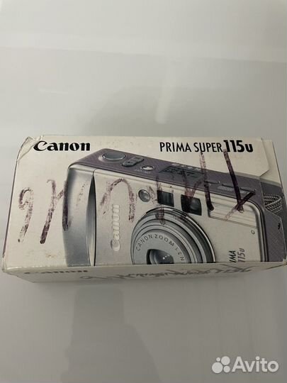 Фотоаппарат canon prima super 115u