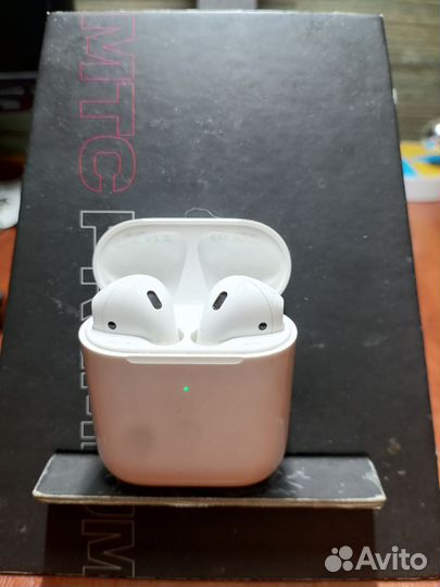 Беспроводные наушники apple airpods 2