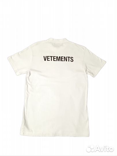 Vetements Staff футболка оригинал