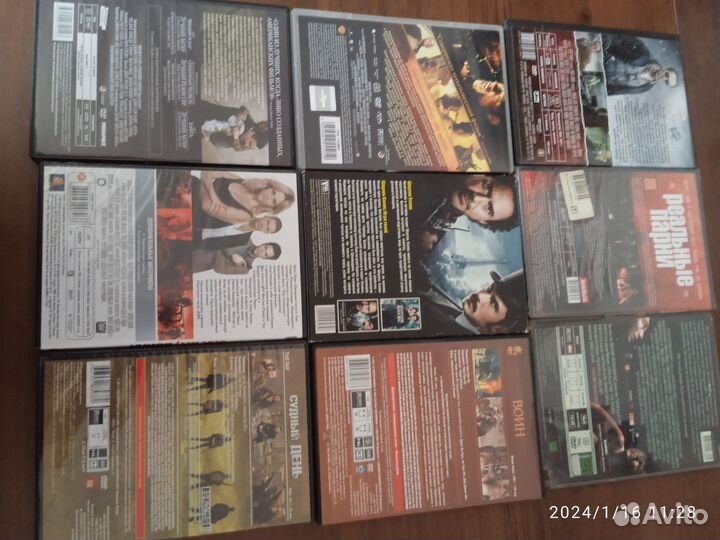 Dvd диски - фильмы и мультфильмы. Лицензия