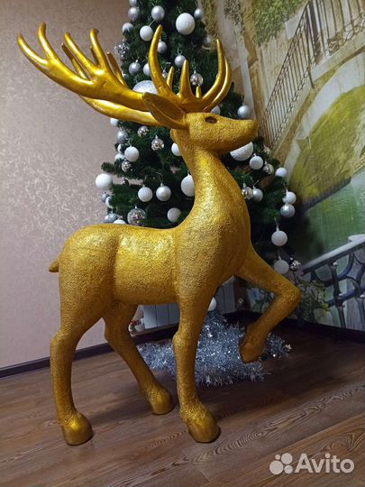 Новогодний decor олень