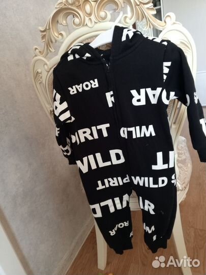 Комбинезон детский для мальчика + кроссовки