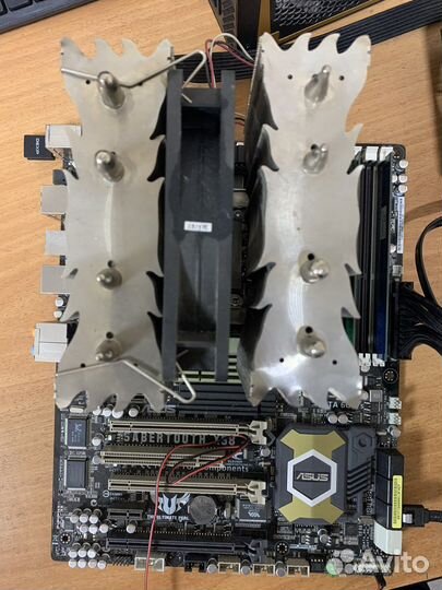 Материнская плата+проц+оперативка