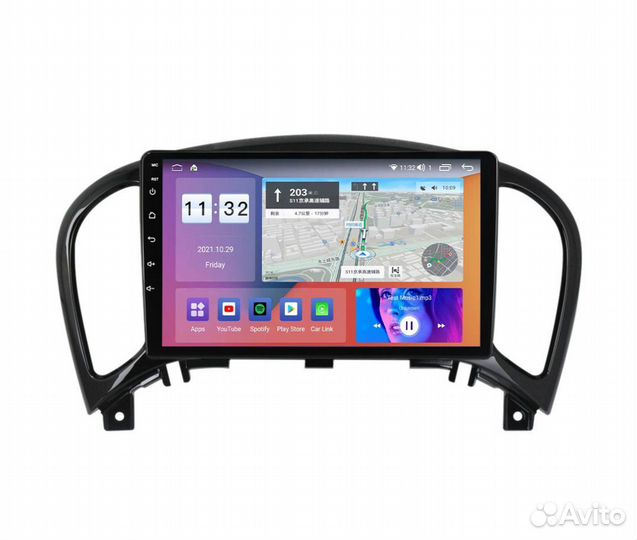 Магнитола Ниссан Жук 2010-2014 Андроид DSP 4g
