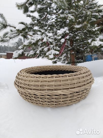 Корзина плетеная